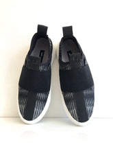 Load image into Gallery viewer, BO EASY - Black Sneaker with a Chunky White Sole