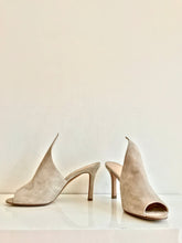 Load image into Gallery viewer, 7233 GREY - Sexy high heel peep-toe mule
