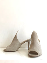 Load image into Gallery viewer, 7233 GREY - Sexy high heel peep-toe mule