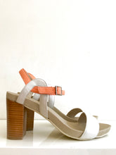 Load image into Gallery viewer, JOLIE - Multi-Colored Leather Strappy Sandal.