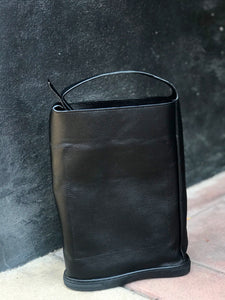 KOJI BLACK Leather Shoulder Bag