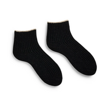 Load image into Gallery viewer, WOMEN&#39;S TIPPED RIB SHORTIE SOCK
