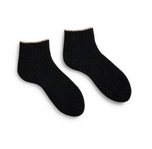 WOMEN'S TIPPED RIB SHORTIE SOCK