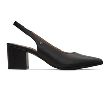 Load image into Gallery viewer, IMAN Vegan Black Slingback Shoe