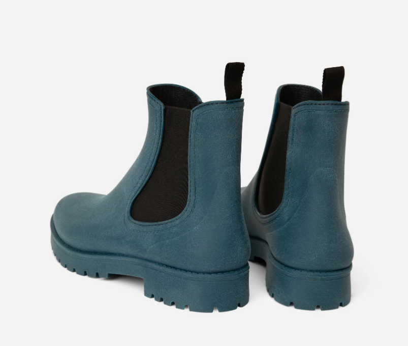 Teal best sale rain boots