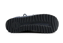 Load image into Gallery viewer, Nora III Leather Plateau Dark Navy Sneakers