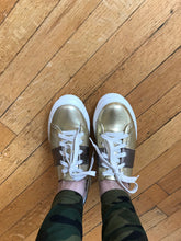 Load image into Gallery viewer, ORO Gold &amp; Bronze Sneaker