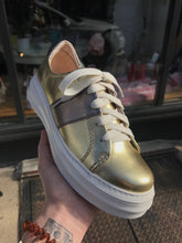 Load image into Gallery viewer, ORO Gold &amp; Bronze Sneaker
