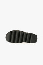 Load image into Gallery viewer, PUFFY LUG Black Sandals
