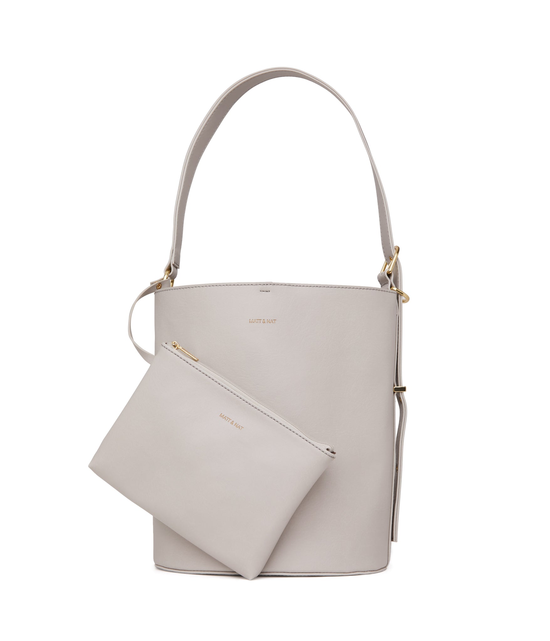 Matt & top nat bucket bag