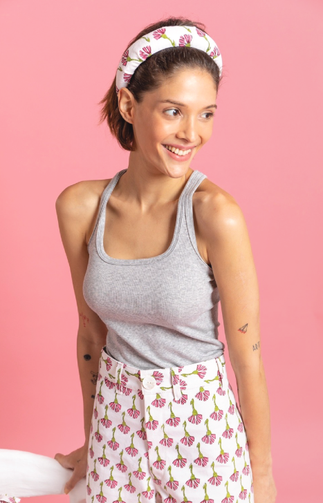 TULUM Cotton Floral Shorts