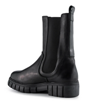 Load image into Gallery viewer, REBEL Chelsea High Black Leather Boot