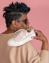 Load image into Gallery viewer, SWEET TREAT Pink Snakeskin Sneaker