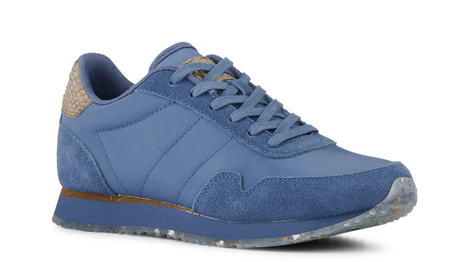 Atomisk Perle Sommetider NORA Retro Blue Suede Sneaker | Woden NORA Sneaker