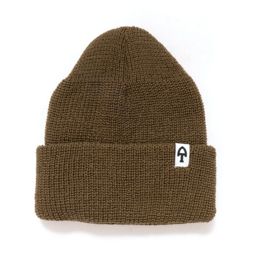 olive green beanie 
