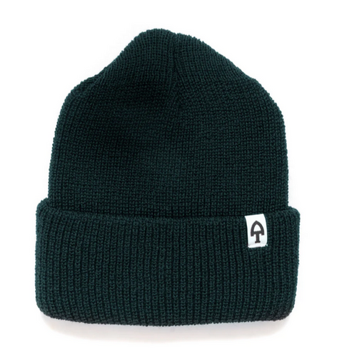 dark green beanie