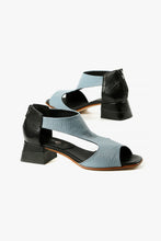 Load image into Gallery viewer, T WRAP SANDAL Blue Sandal