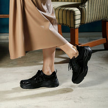 Load image into Gallery viewer, Black patent sneaker ALL BLACK Footwear