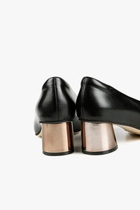 Mirrored Heels ALL BLACK Footwear