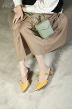 Load image into Gallery viewer, IT&#39;S A BALL Yellow Leather Sandal