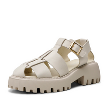 Load image into Gallery viewer, POSEY FISHERMAN Off-White Leather Sandals