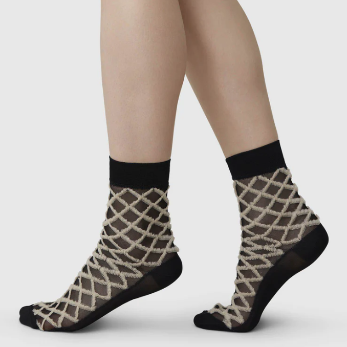 AMELIE Black Socks