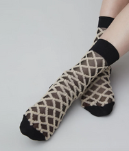 Load image into Gallery viewer, AMELIE Black Socks