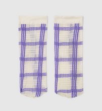 Load image into Gallery viewer, RODEBJER CIA Check Socks Pearl
