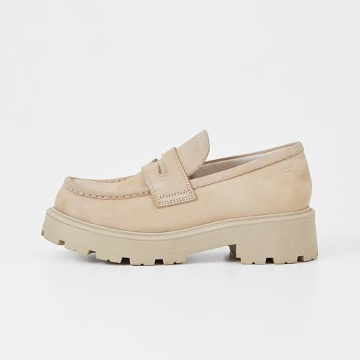 Tan 2025 platform loafers