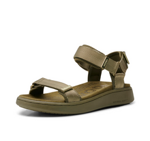 Load image into Gallery viewer, LINE Dark Olive Sandals