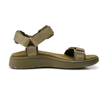Load image into Gallery viewer, LINE Dark Olive Sandals