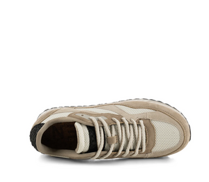 Top view of neutral tones sneaker